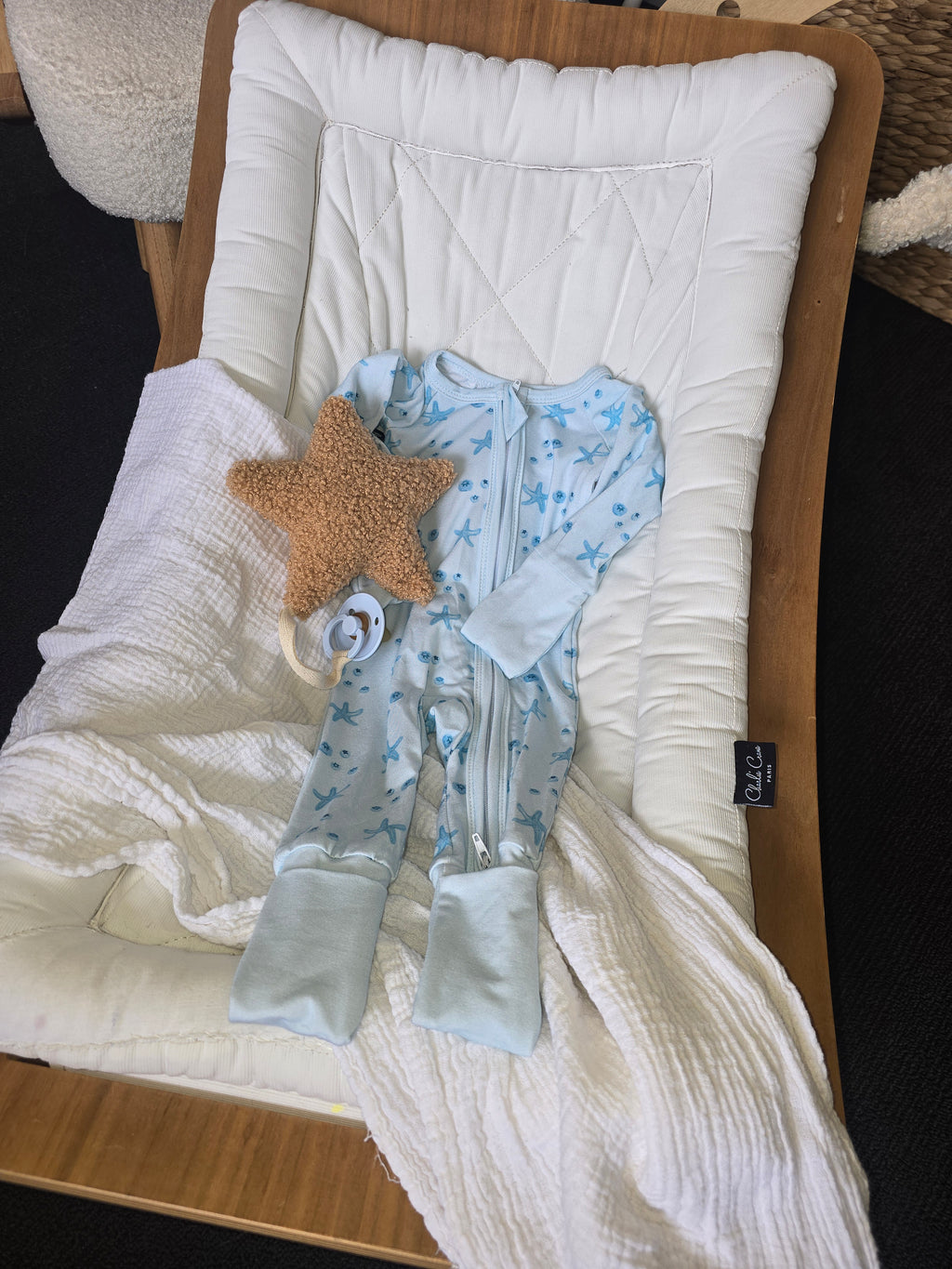 Teddy Star Pacifier Holder