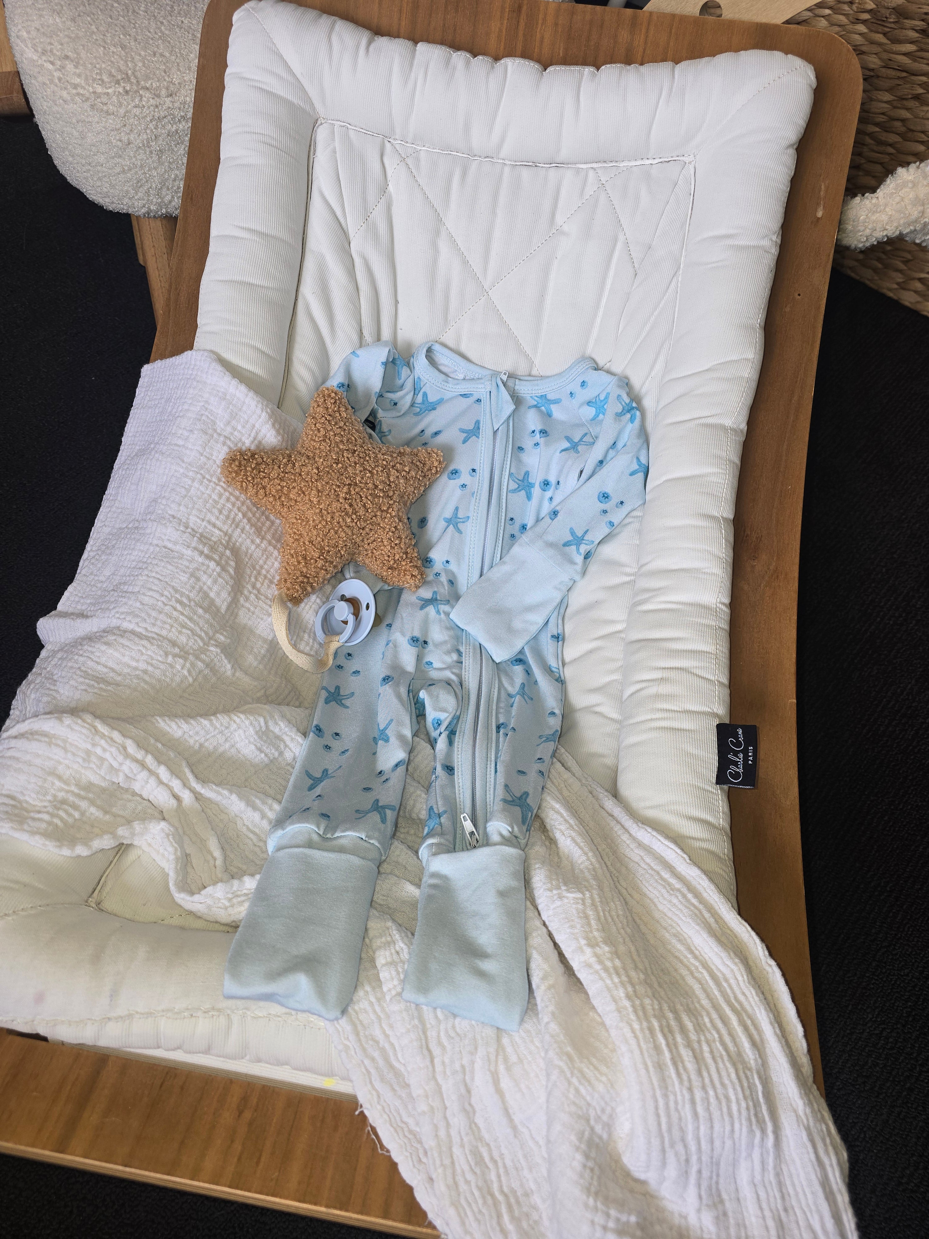 Teddy Star Pacifier Holder