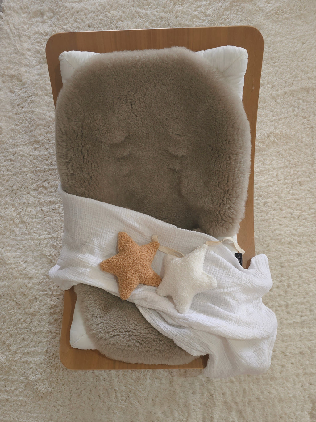 Teddy Star Pacifier Holder