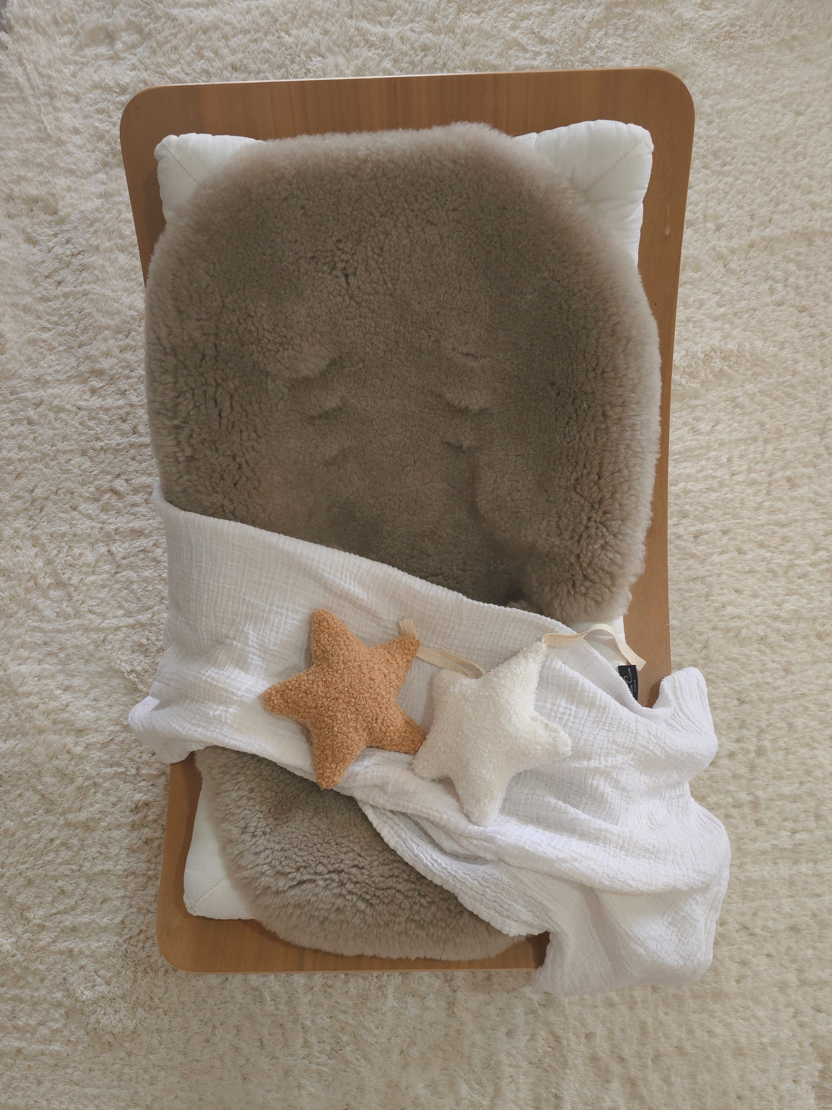 Teddy Star Pacifier Holder